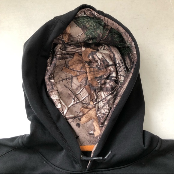 Carhartt Hoodie Force Extremes Mens 2XL Camo Lined Hood Signature Logo - Picture 4 of 10